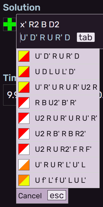 Autocomplete example