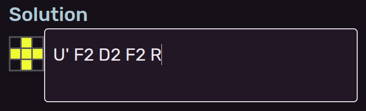 Example suggestions